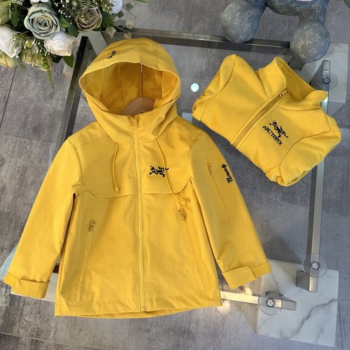 Arcteryx Kids 3-in-1 Hooded Jacket Set - Waterproof Windproof Warm Stylish