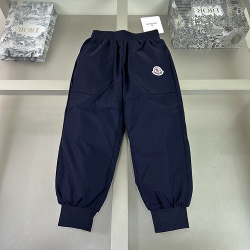 Moncler Unisex Kids Down Pants: White Duck Down, Windproof, Stylish
