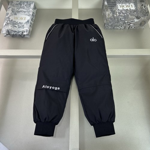 Alo Kids White Duck Down Pants, Windproof & Stylish