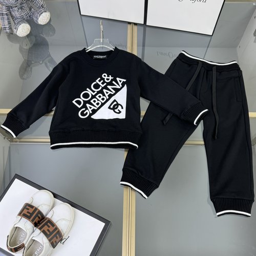 D & G Unisex Kids High-End Cotton Outfit Set Comfortable & Stylish