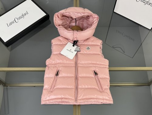 Moncler Kids Unisex Detachable Hood 90 Goose Down Jacket