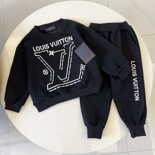 LV Premium Kids Unisex Set, Cotton, Choose Fleece or Terry Lining
