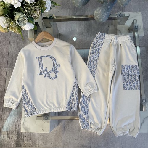 Dior Unisex Kids Cozy Stylish Outfit Set