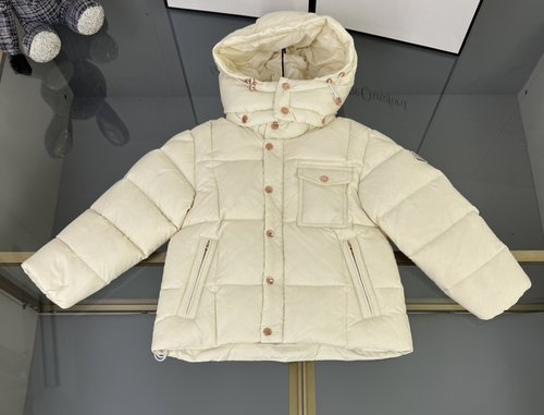 Moncler Unisex Kids Premium 90 White Duck Down Jacket