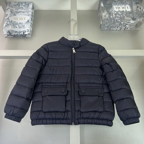Moncler Kids Lightweight Down Jacket 90 White Duck Down Warm & Comfortable