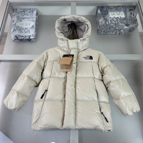 The North Face Kids High-End Hooded Straight Down Jacket