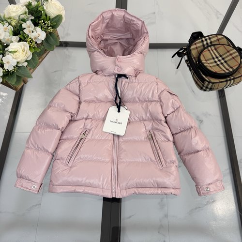 Moncler Premium Kids Unisex Down Jacket - 90 White Goose Down, Warm & Water-Resistant