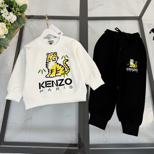 Kenzo Tiger Series Kids 2-Piece Set, Soft Cotton 