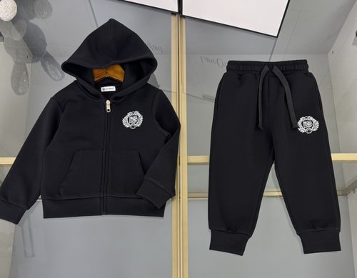 D & G Kids Premium Cotton Set with Letter Print & Embroidery