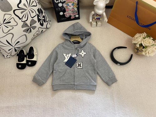 LV Unisex High-End Kids Outerwear 