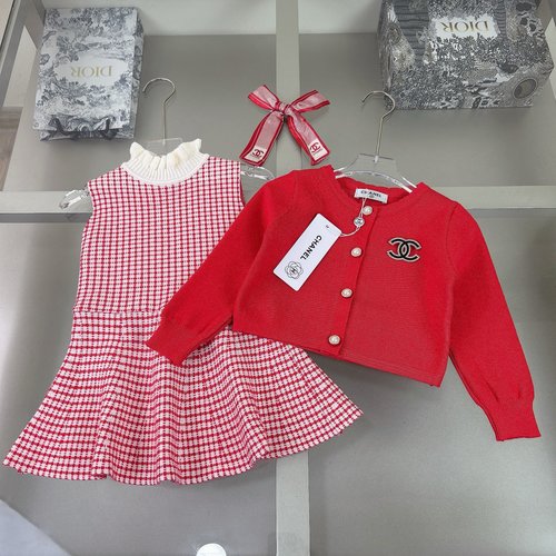 Chanel Girls High-End Kids Set, Soft & Stylish Fabric