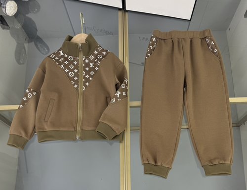 LV Unisex Kids Cotton Set 