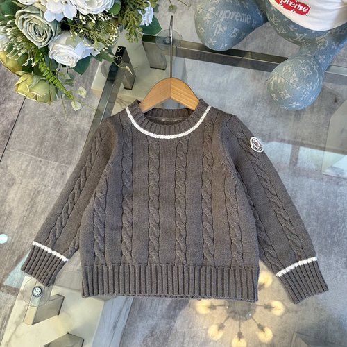 Moncler Kids Cashmere Blend Sweater - Soft & Anti-Pilling