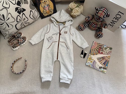 Loewe High-end Baby Onesie for Boys & Girls, A-Class Cotton