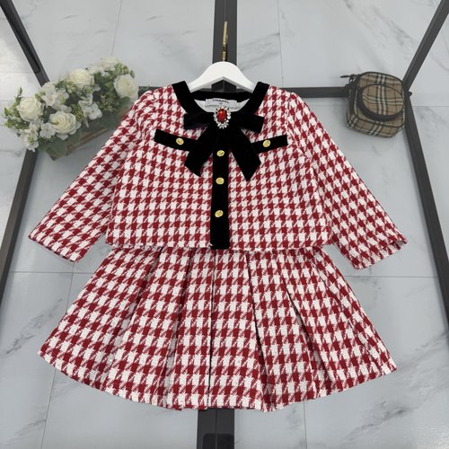 Chanel High-End Girls Skirt Set 