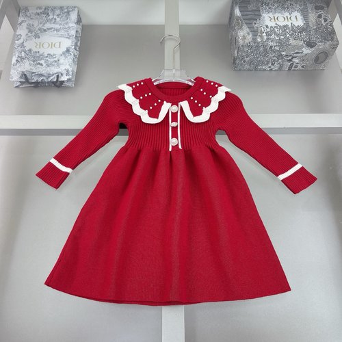 Chanel Premium Girls Knit Dress - Comfortable & Stylish