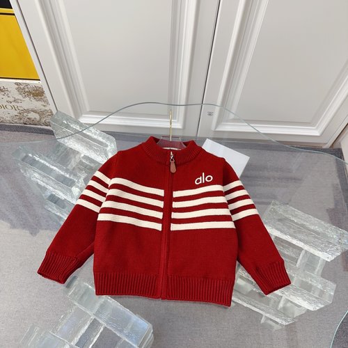 Alo Premium Kids Fleece-Lined Knit Jacket (Boys & Girls)