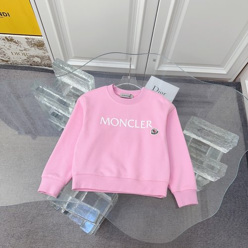 Moncler Kids 3D Small Logo Cotton Sweatshirt 