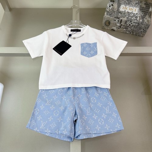 LV Kids Premium 2-Piece Set, Breathable Pique, Comfortable Stretch
