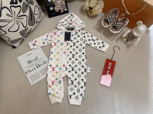 LV Premium Unisex Baby Onesie, Cotton with Fleece Lining