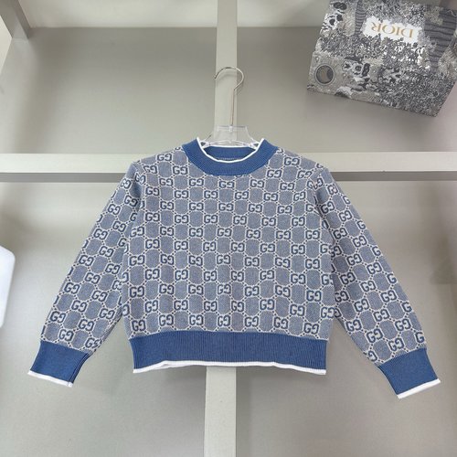 Gucci Unisex Kids Cotton Modal Sweater (Soft & Stylish)