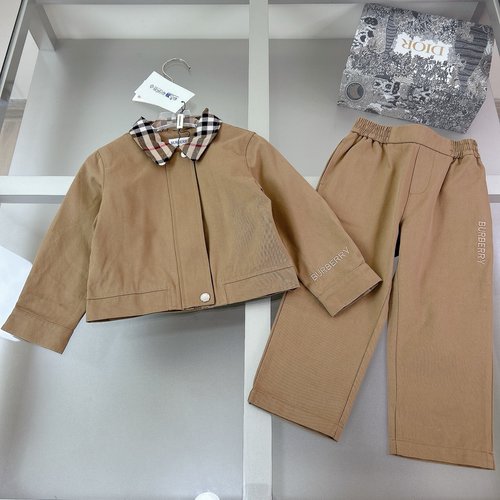 Burberry Boys Cotton Outfit Set - Comfortable & Stylish 