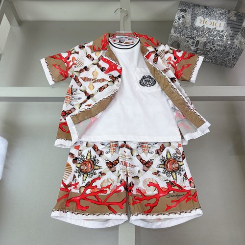 D & G Premium 3-Piece Boys Outfit Comfortable & Stylish 