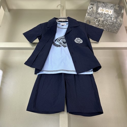 D & G Boys 3-Piece High-End Set with Embroidery Logo 