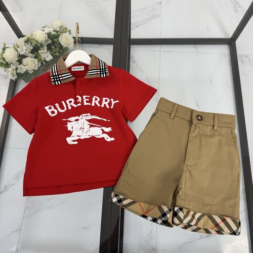 Burberry Kids Premium Cotton Set - Comfortable & Stylish 