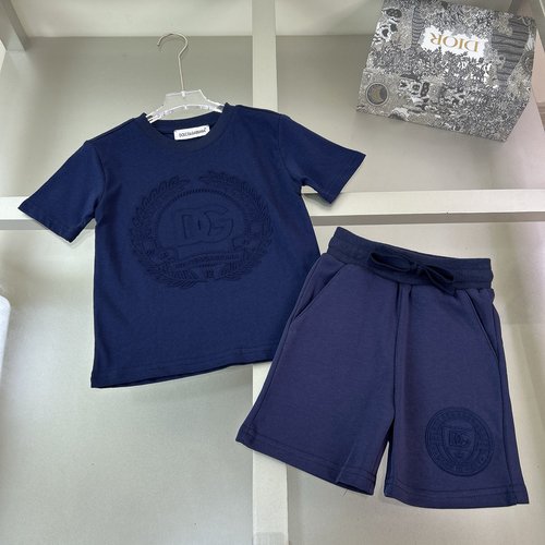 D & G High-End Kids Cotton Set Classic Pattern 