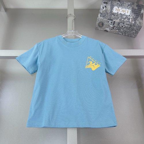 Gucci Kids High-End Foam Print T-Shirt, Comfortable & Stylish