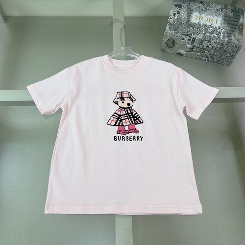 Burberry Unisex Kids Cotton T-Shirt - Comfortable & Stylish 