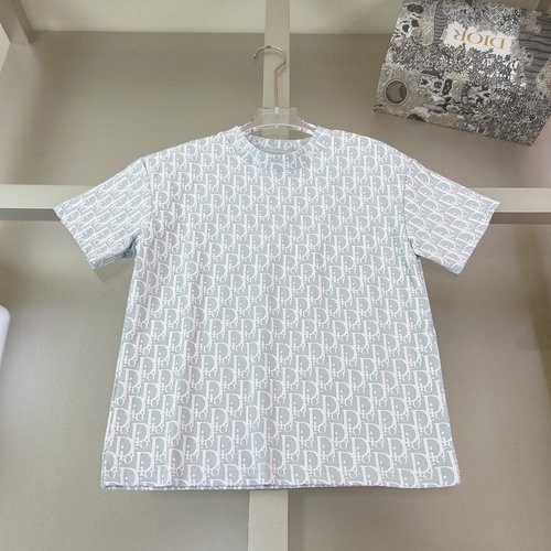 Dior Unisex Kids 3D Embossed Cotton T-Shirt (Comfy & Stylish)