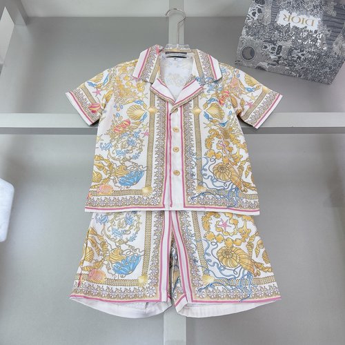 Versace Boys Premium Kids Set - Polo Collar, Easy Wear & Comfortable