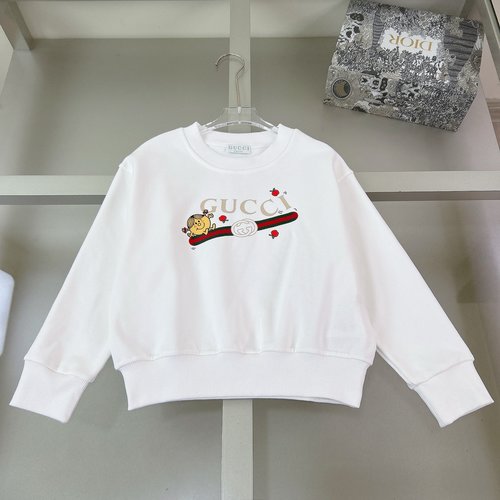 Gucci Mr. Men Little Miss Unisex Kids Crew Neck Sweatshirt Spring Print