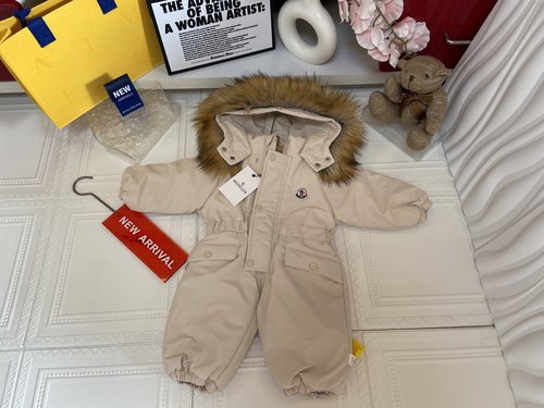 Moncler Premium Baby Thick Fleece Outdoor Onesie