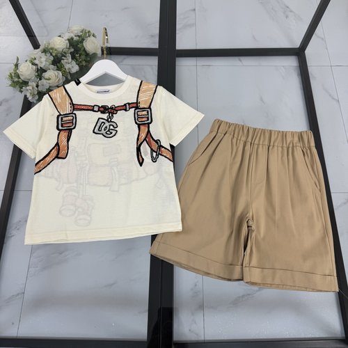 D & G Kids Cotton Sets with Classic Patterns, Comfortable & Stylish