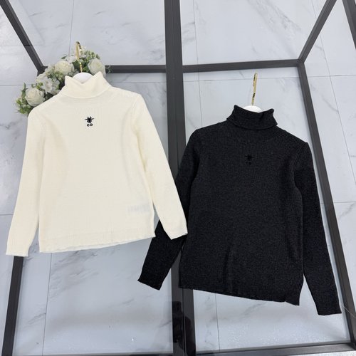 Dior Kids Premium Wool-Blend Sweater Lightweight Soft Wrinkle-Resistant