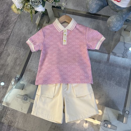 Gucci Kids Premium Cotton 2-Piece Outfit 