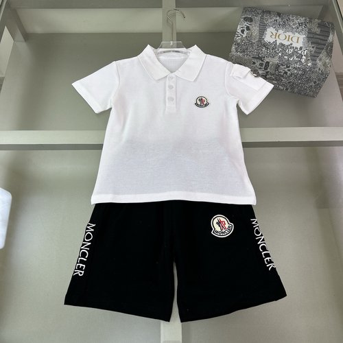 Moncler Unisex Premium Kids Cotton Set 
