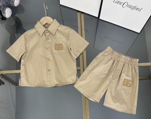 D & G High-End Kids Set: Embroidery & Patch Pockets