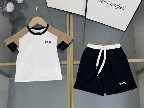 Boss Unisex Kids Premium Cotton Sets with Logo, Comfortable & Stylish